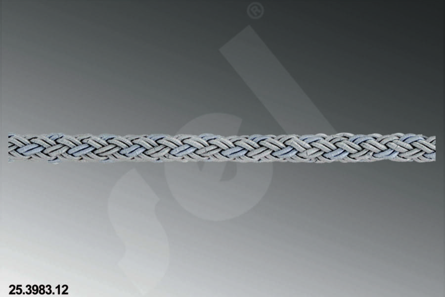 PLATINIUM SERİSİ ÖRGÜLÜ KORDON NO:12 ( GRİ )