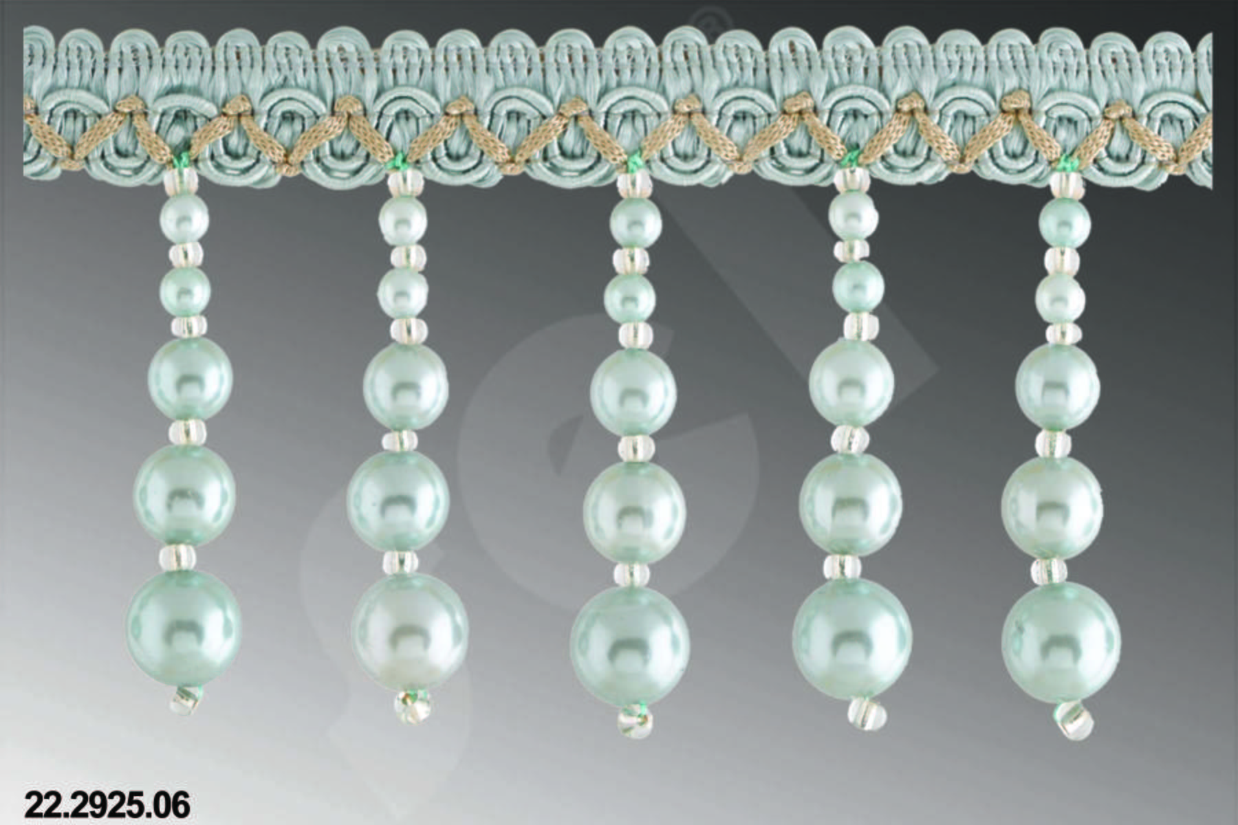 PERLA İNCİLİ SAÇAK  NO:06  (AQUA YEŞİLİ)
