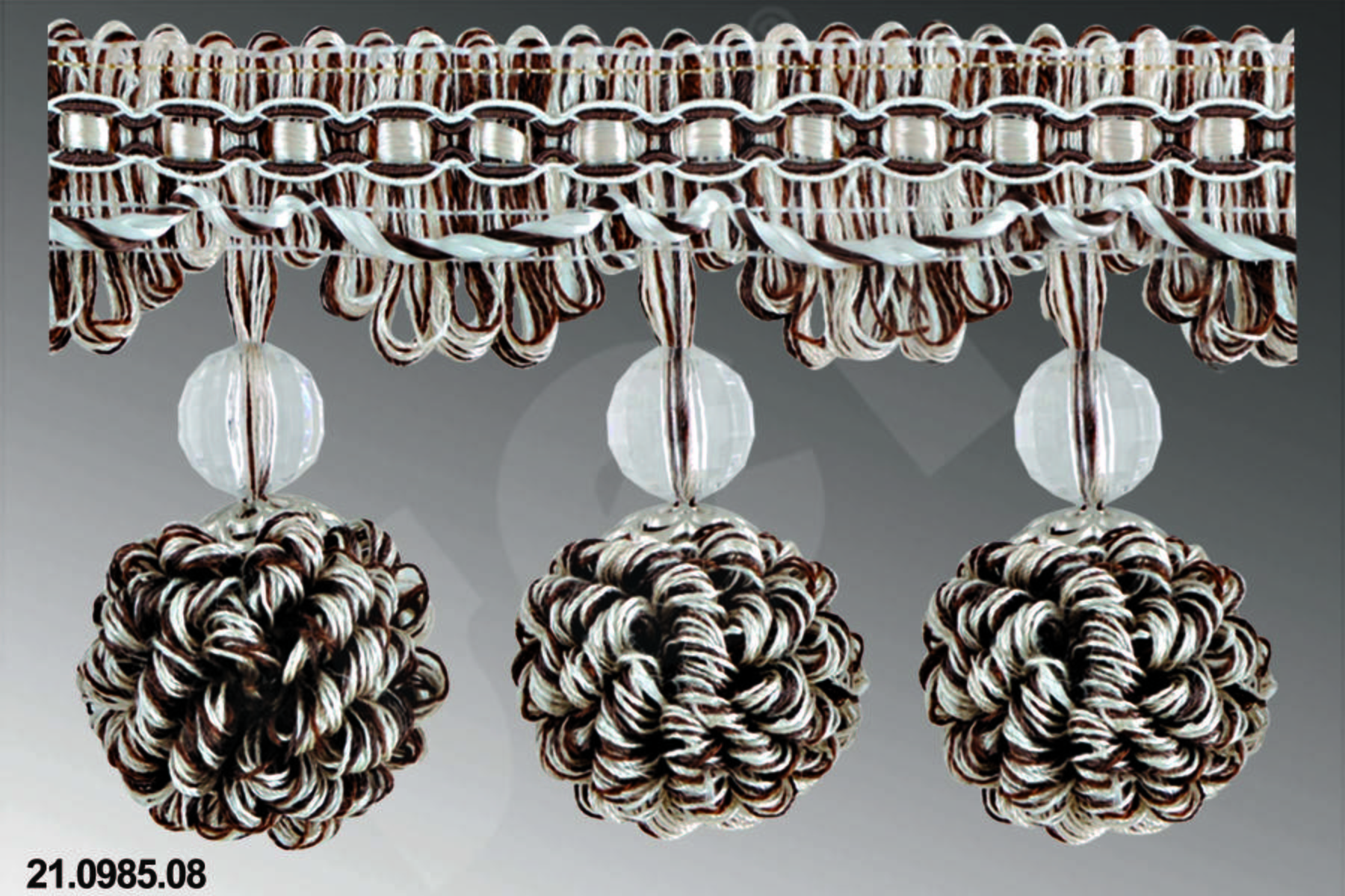 PLATINIUM SERİSİ PONPON 985 NO:08 (KREM-KAHVE)