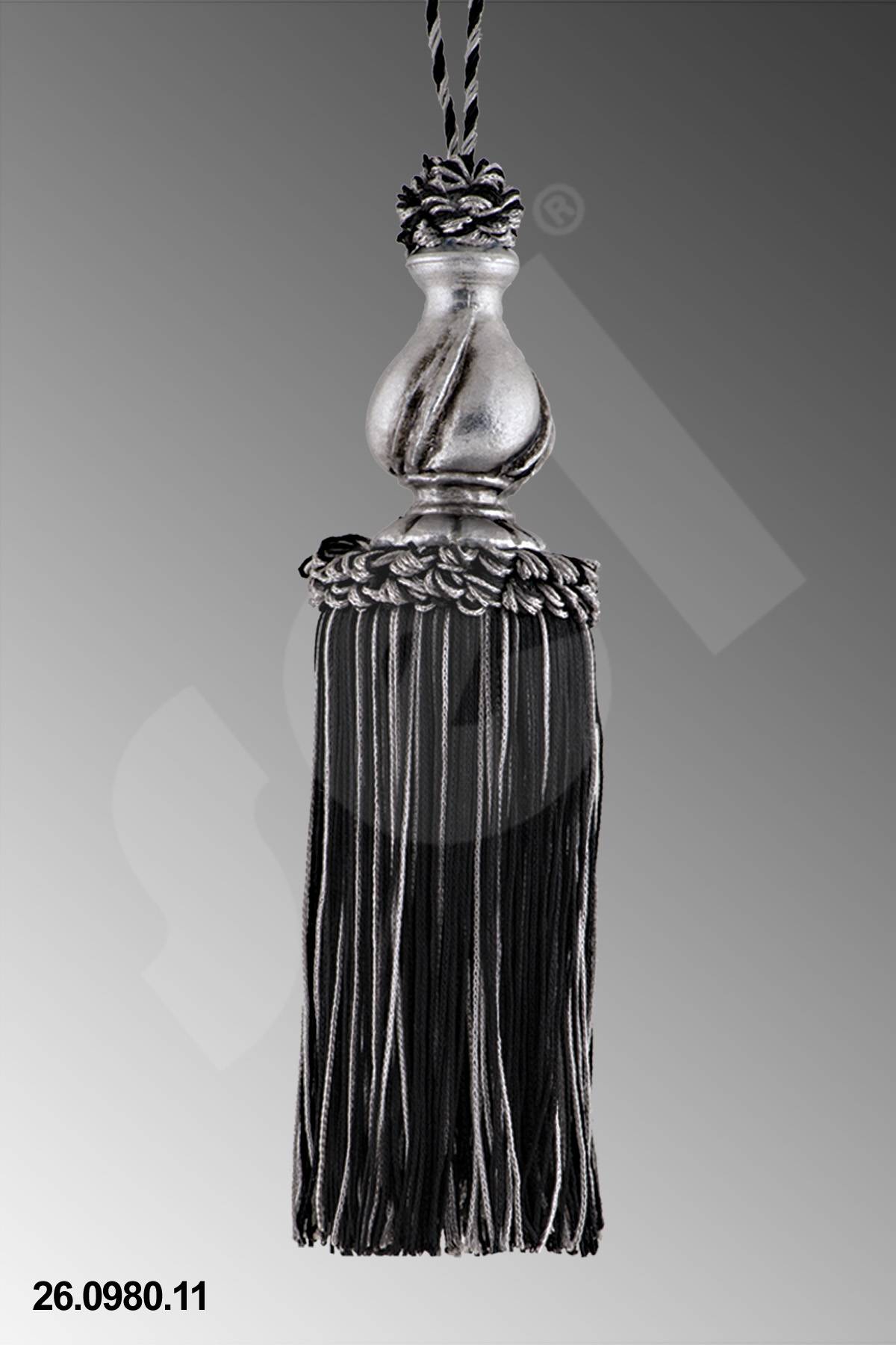 PLATINIUM SERİSİ ANAHTAR PÜSKÜL BURGULU NO:11 ( SİYAH-GRİ )