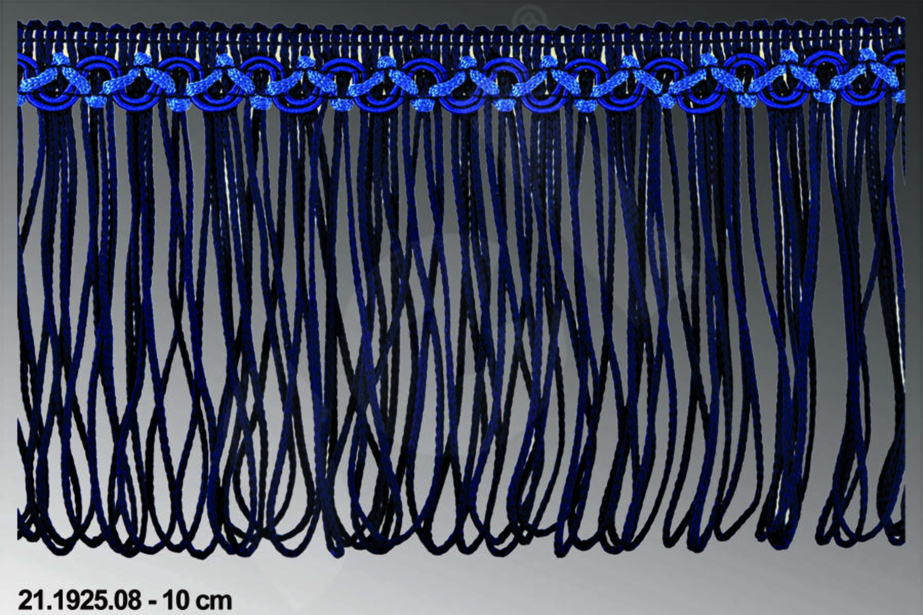 PERLA ZİNCİR SAÇAK 10cm.  NO:08  ( MAVİ )