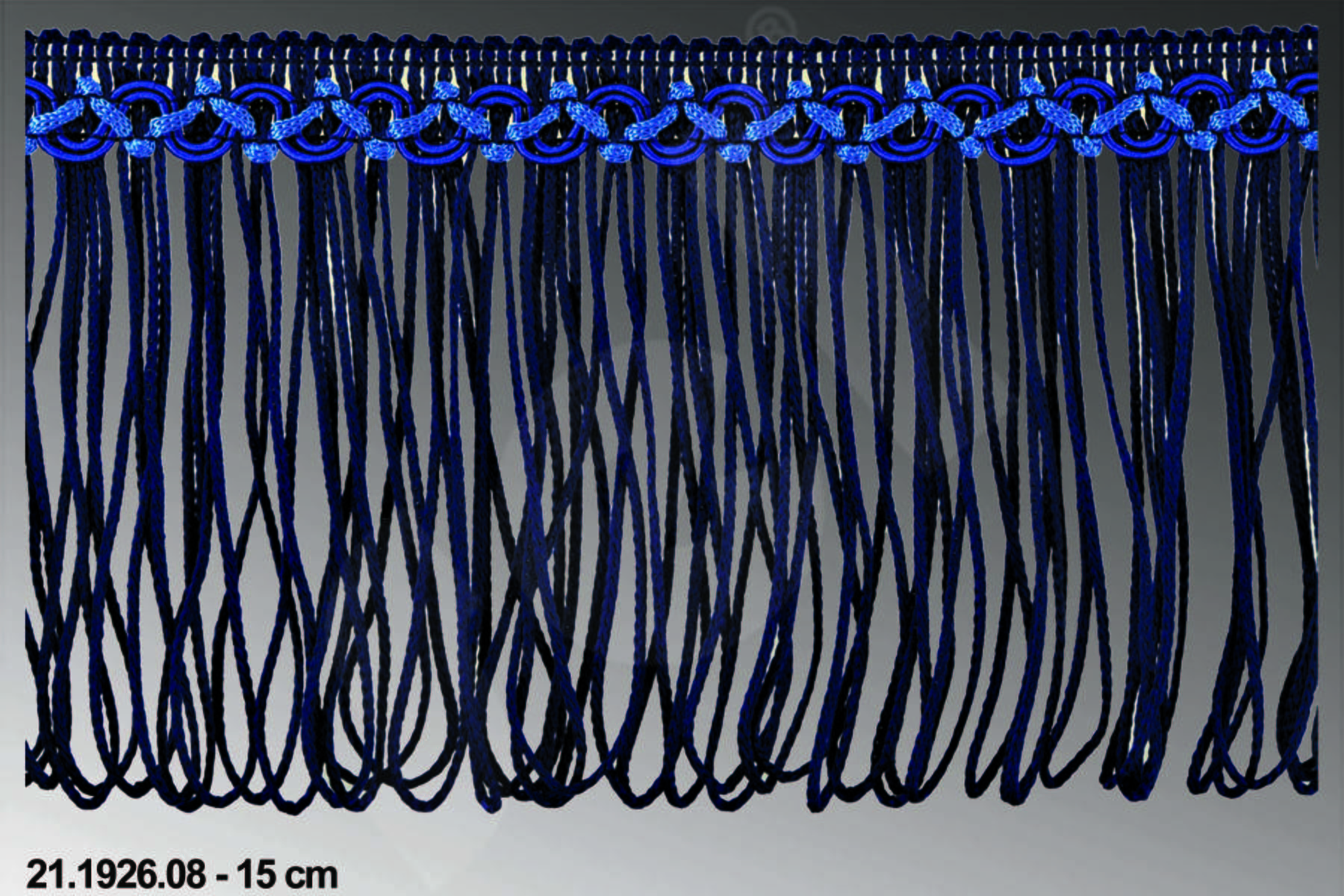 PERLA ZİNCİR SAÇAK 15cm.  NO:08  ( MAVİ )