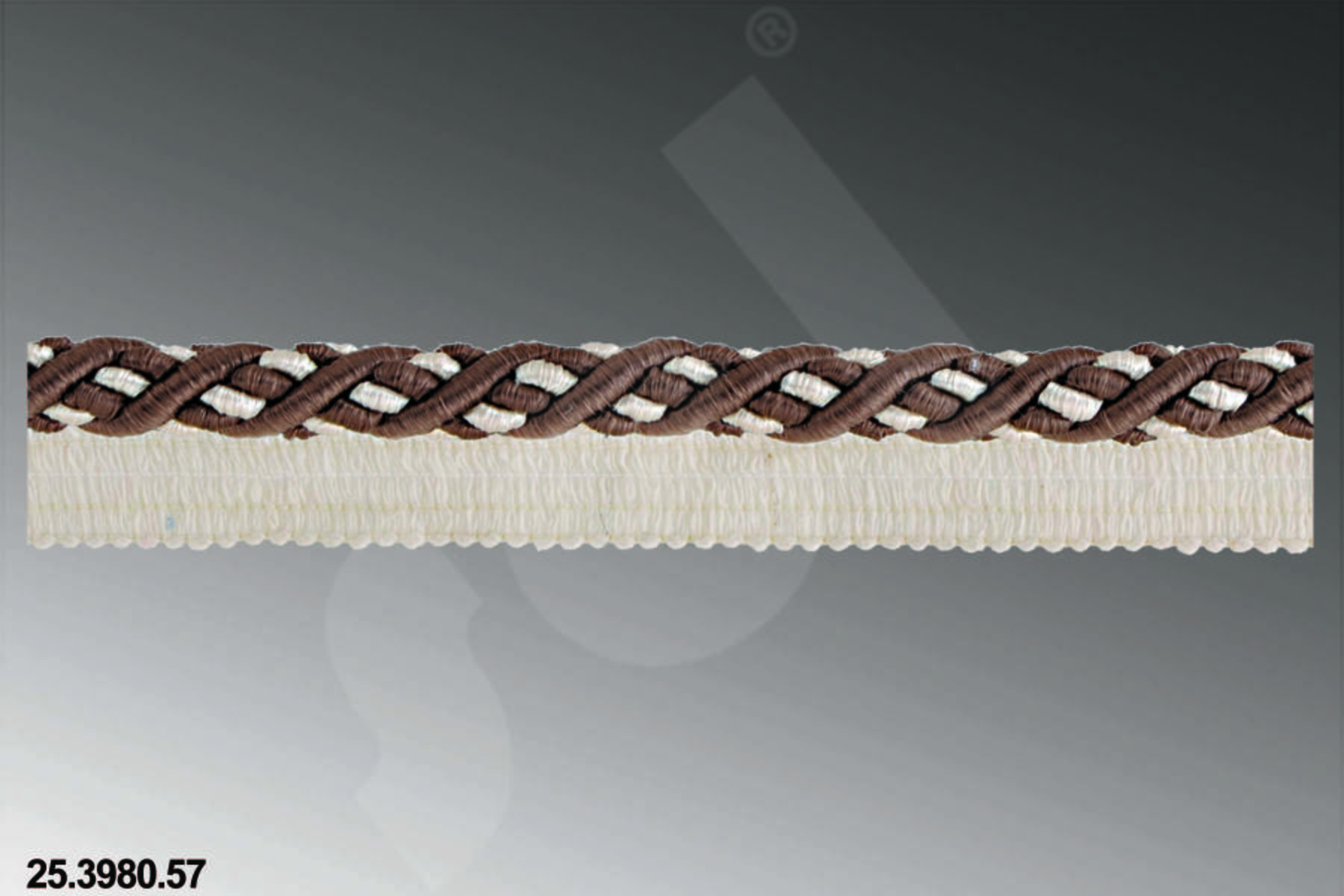 PLATINIUM SERİSİ BİYELİ KORDON NO:07 ( KAHVE - KREM )
