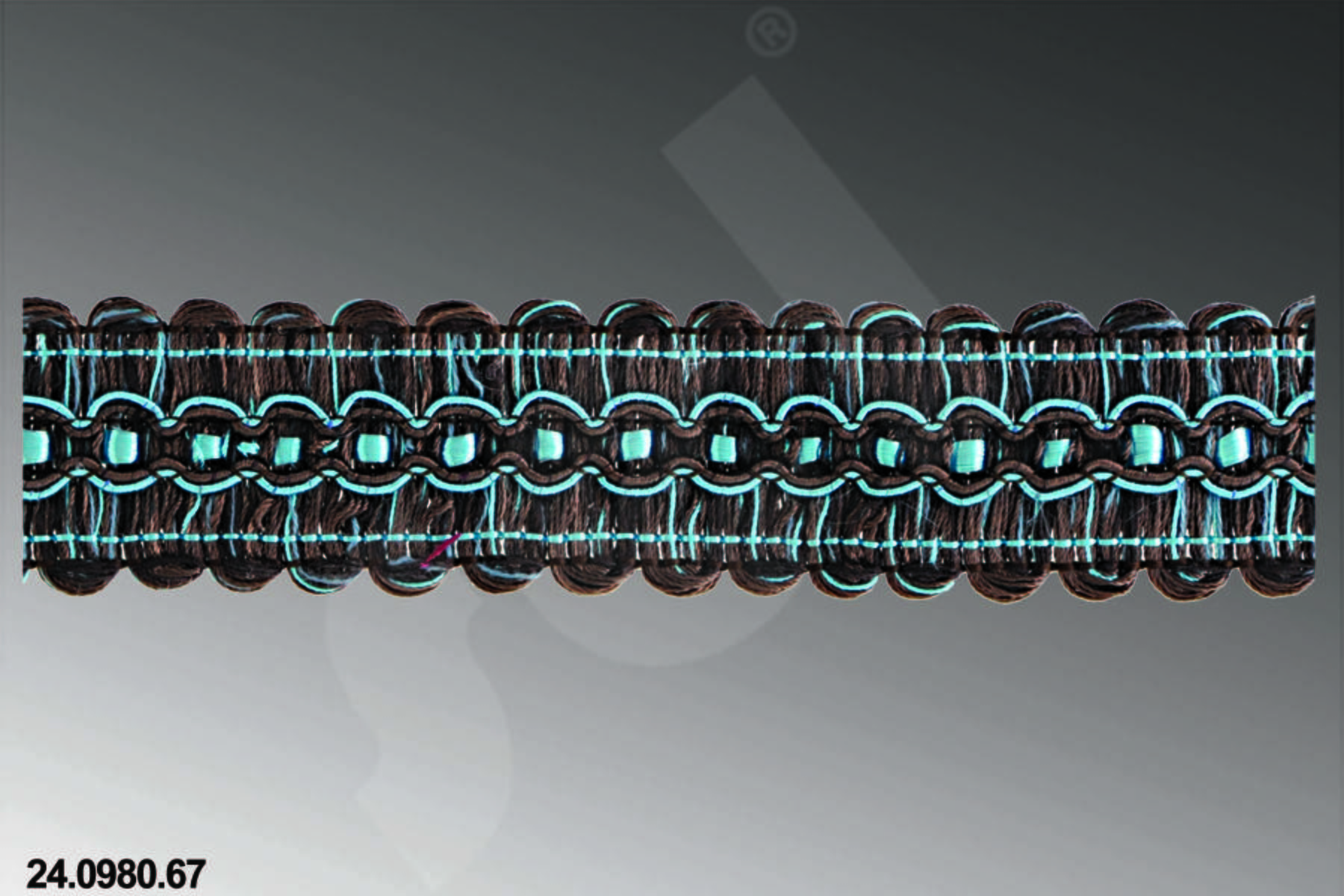 PLATINIUM SERİSİ GALON 980 NO:17 (KAHVE-TURKUAZ)